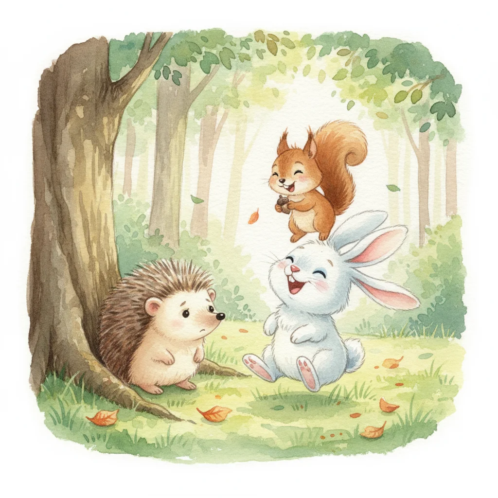 Illustration for: 刺猬怎么能跳舞！