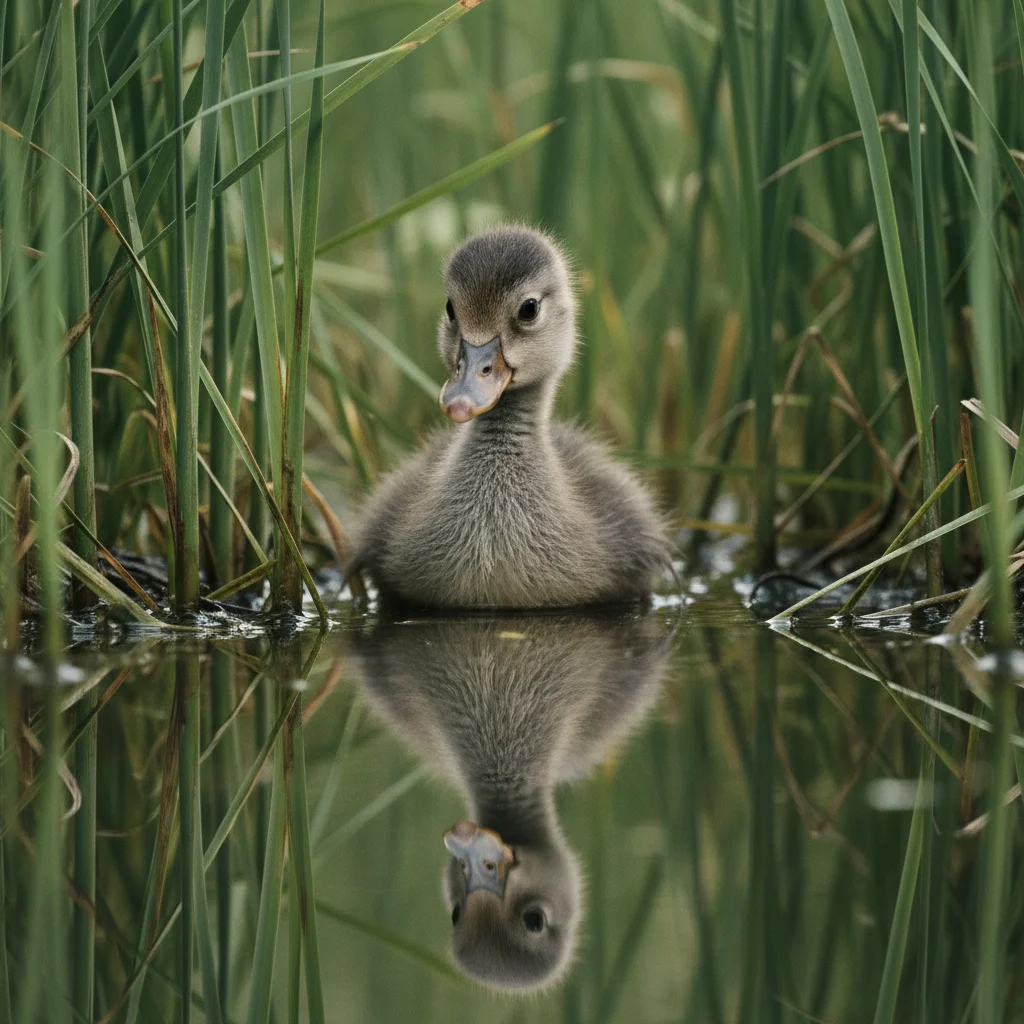 Illustration for: 孤独的倒影
