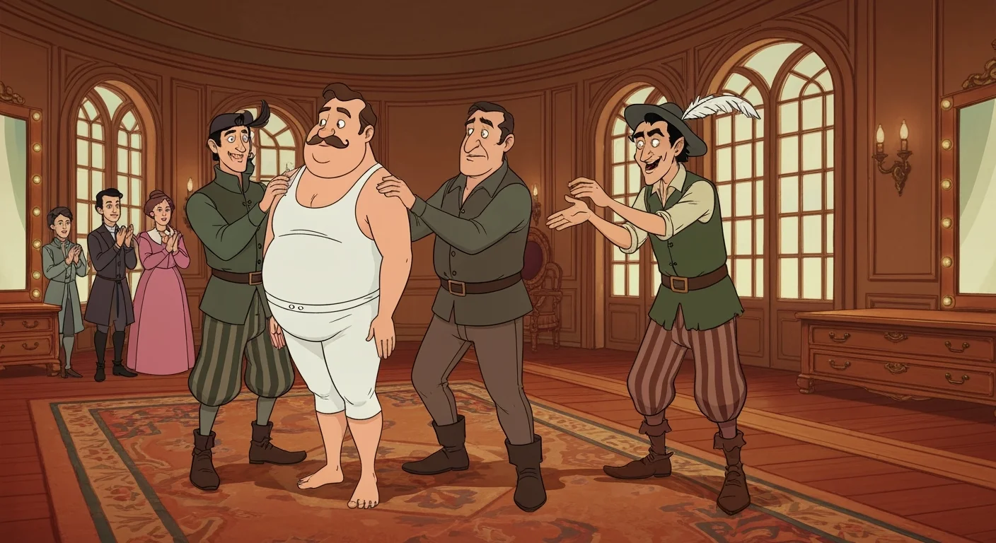 Illustration for: Dressing the Emperor