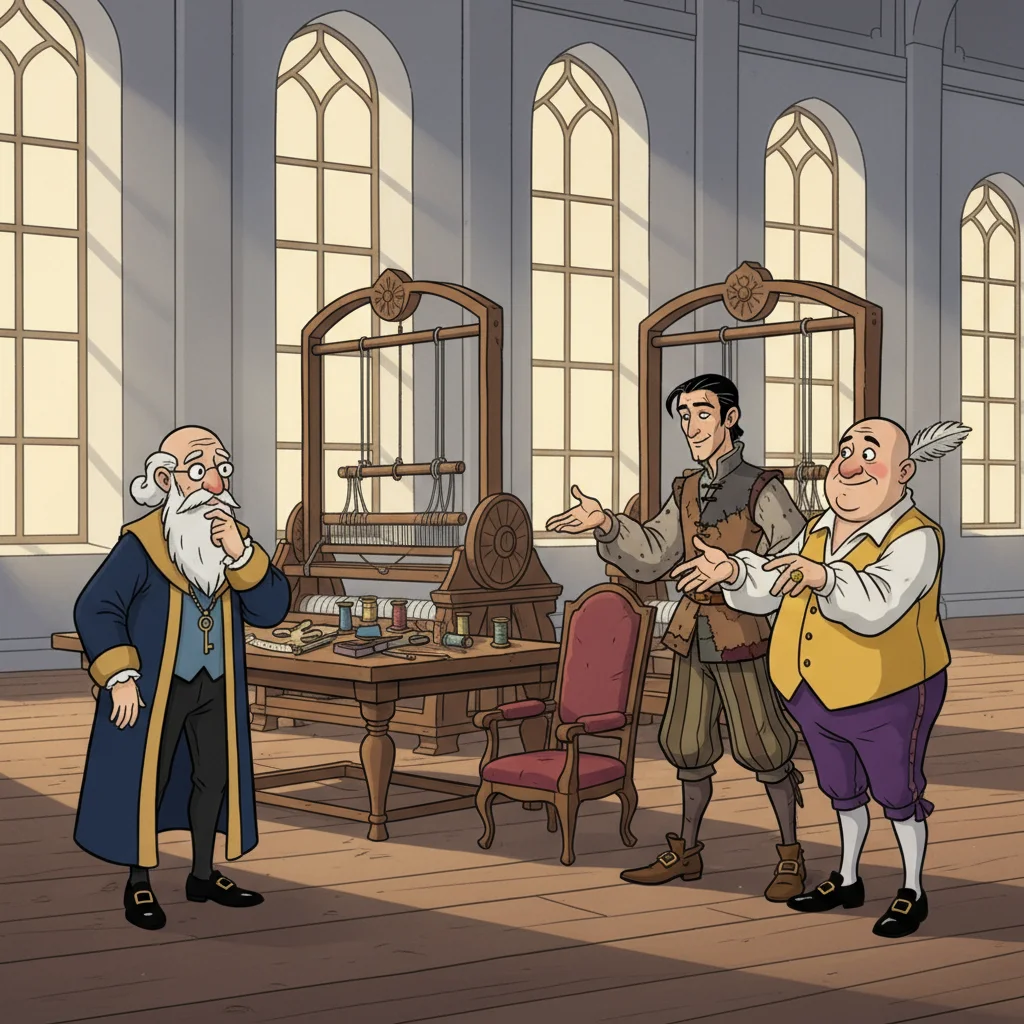 Illustration for: The Prime Minister's Inspection