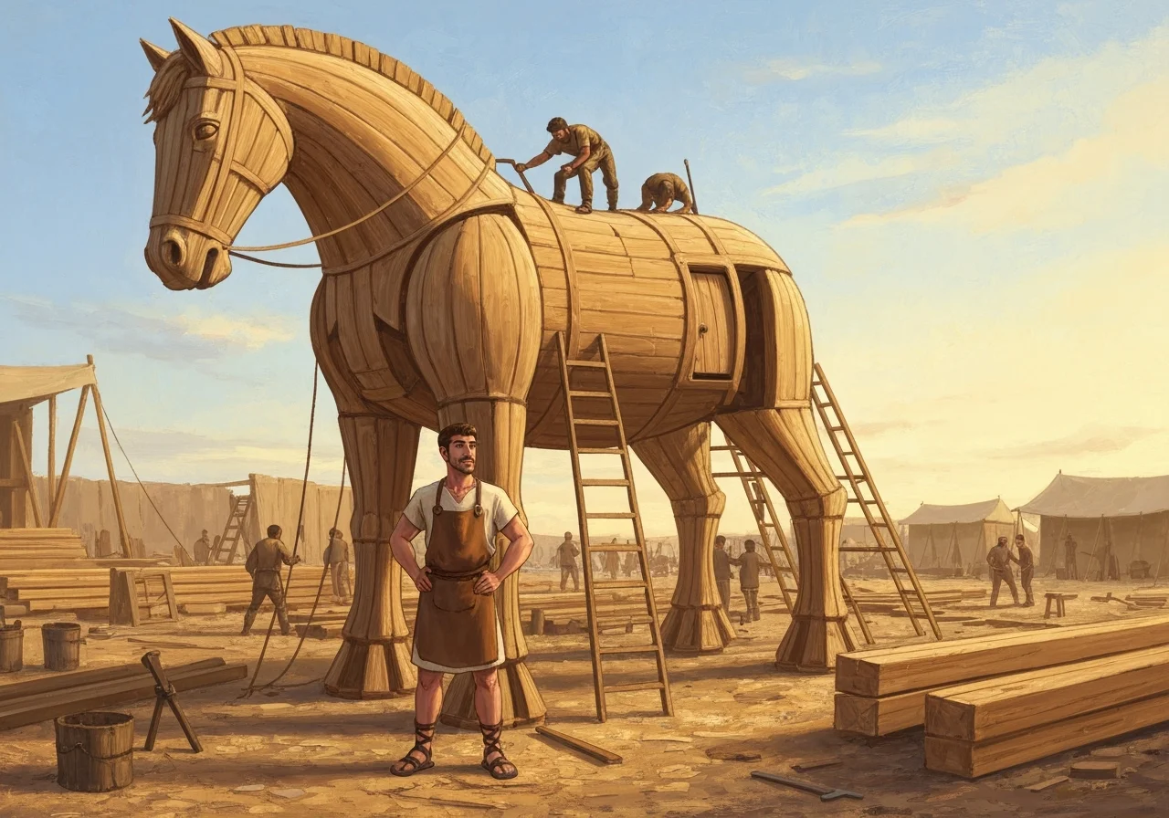 Illustration for: A Colossal Creation