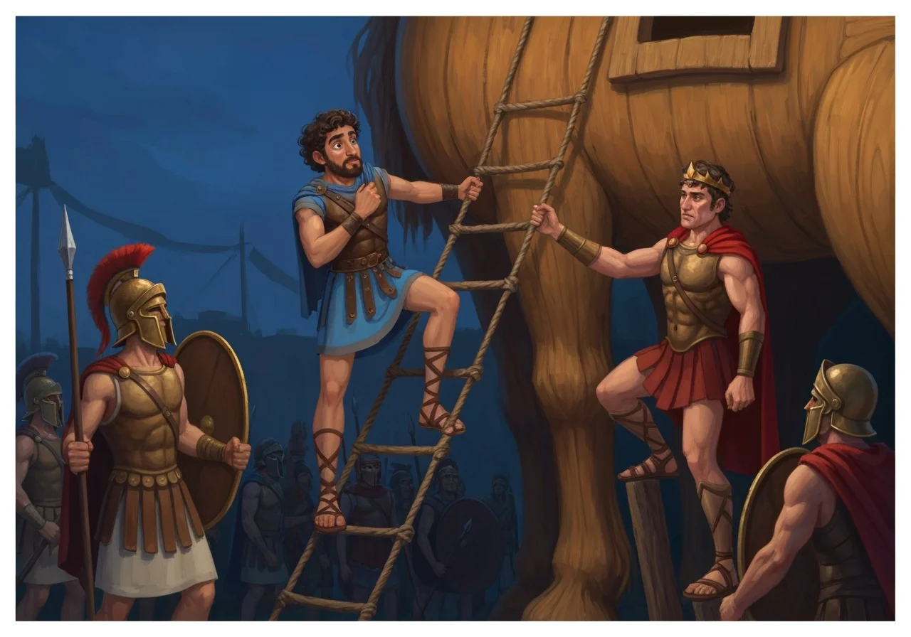 Illustration for: Hidden Warriors