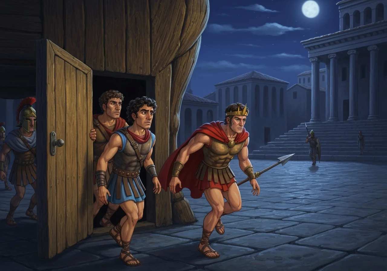 Illustration for: Warriors Emerge