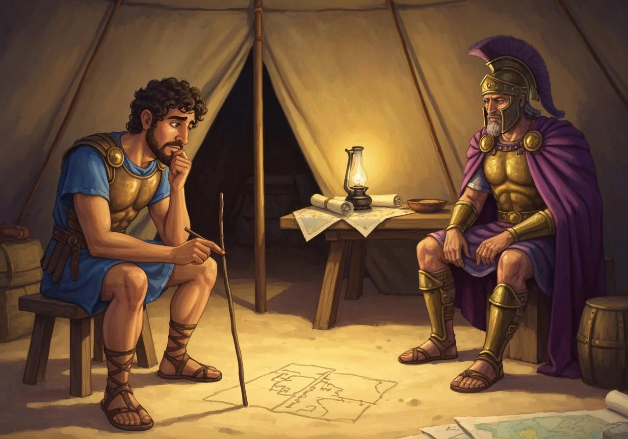 Illustration for: Odysseus's Cleverness