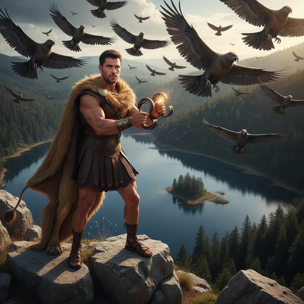 Illustration for: A Clattering Surprise