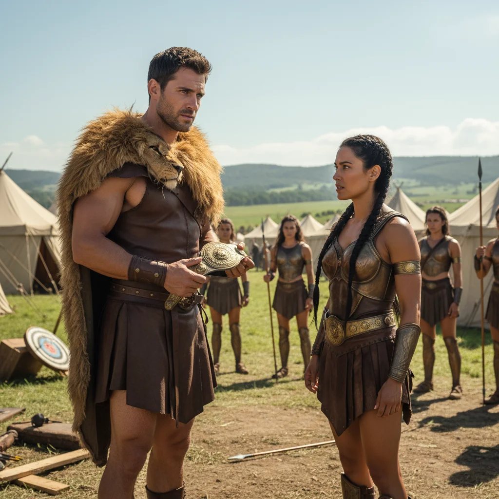 Illustration for: The Belt of Hippolyta