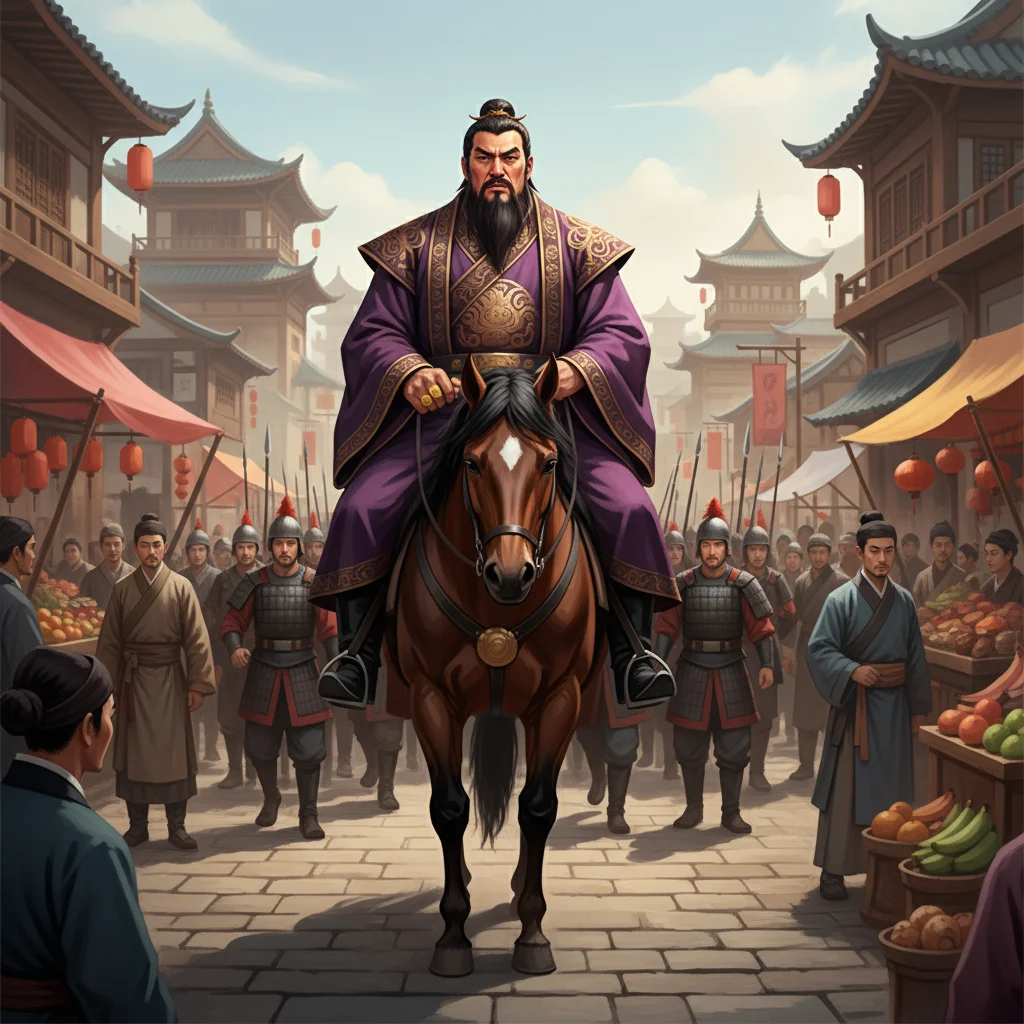 Illustration for: Dong Zhuo's Arrival