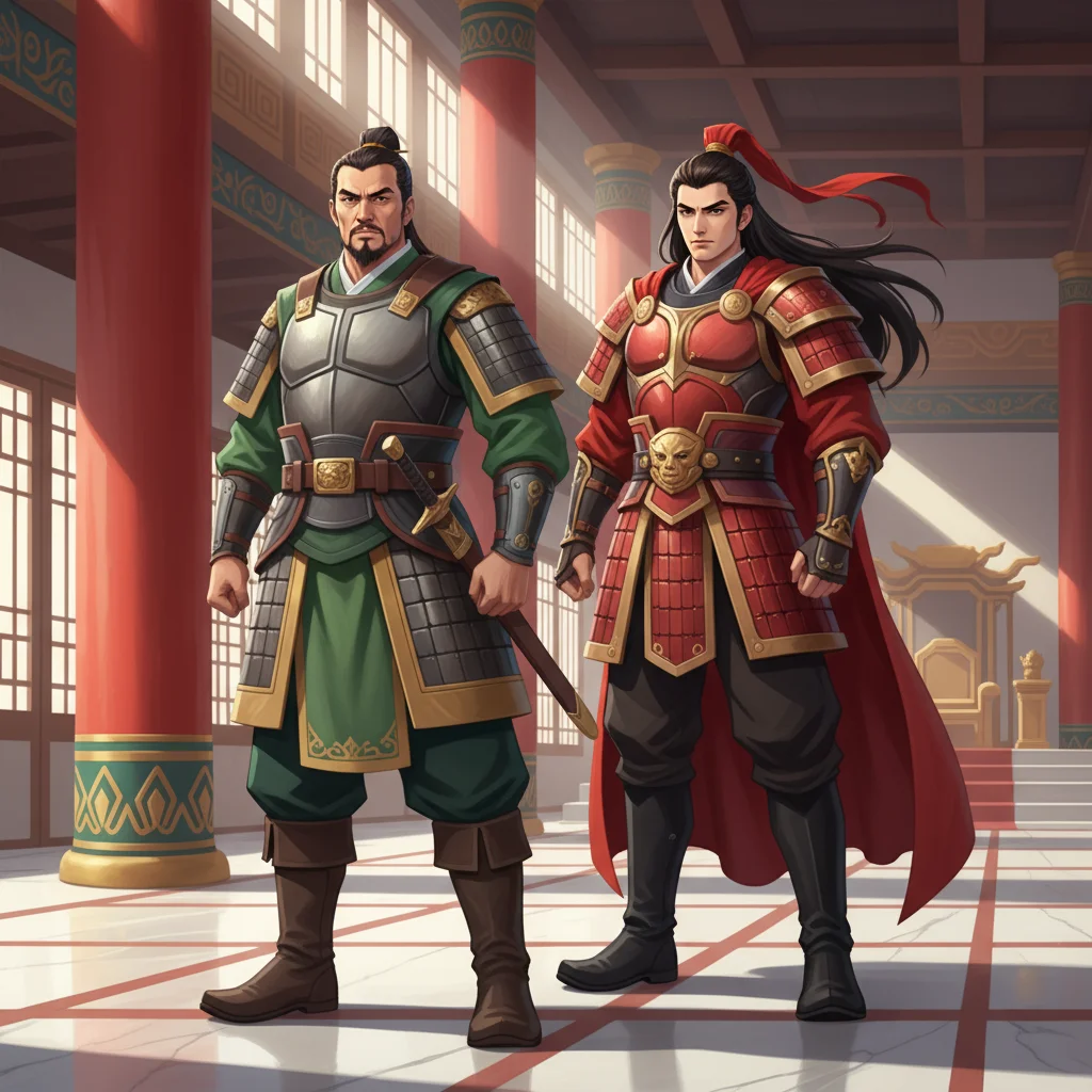 Illustration for: Ding Yuan's Courage