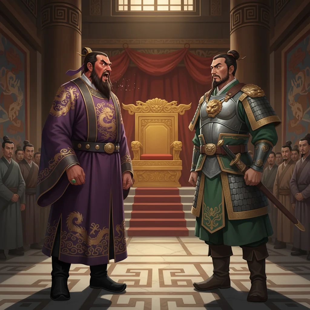 Illustration for: A Heated Argument