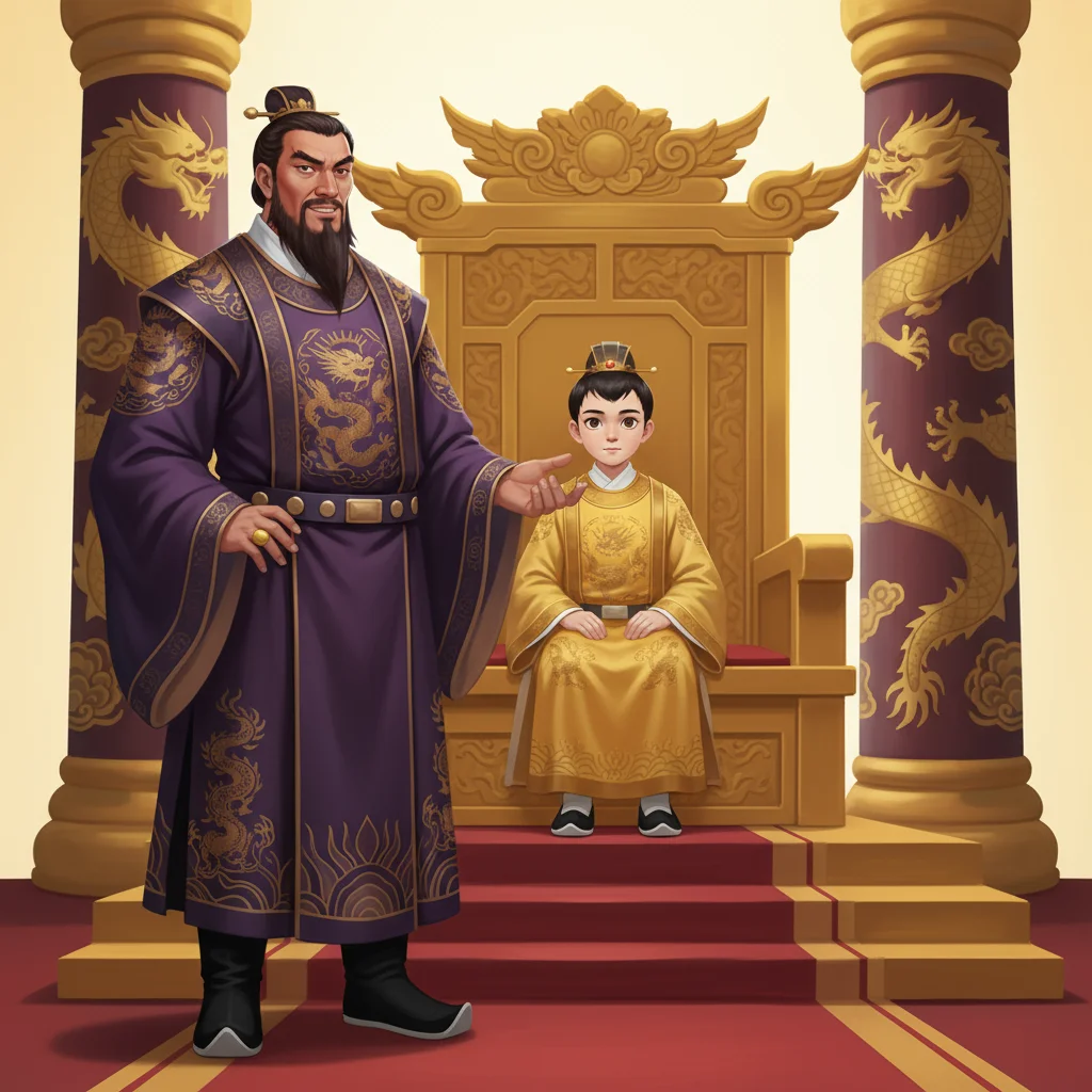 Illustration for: A New Emperor