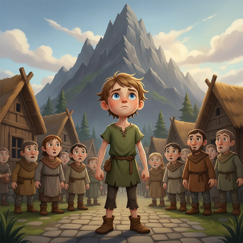 Illustration for: A Boy's Offer