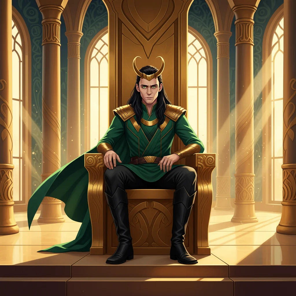 Illustration for: Bored in Asgard