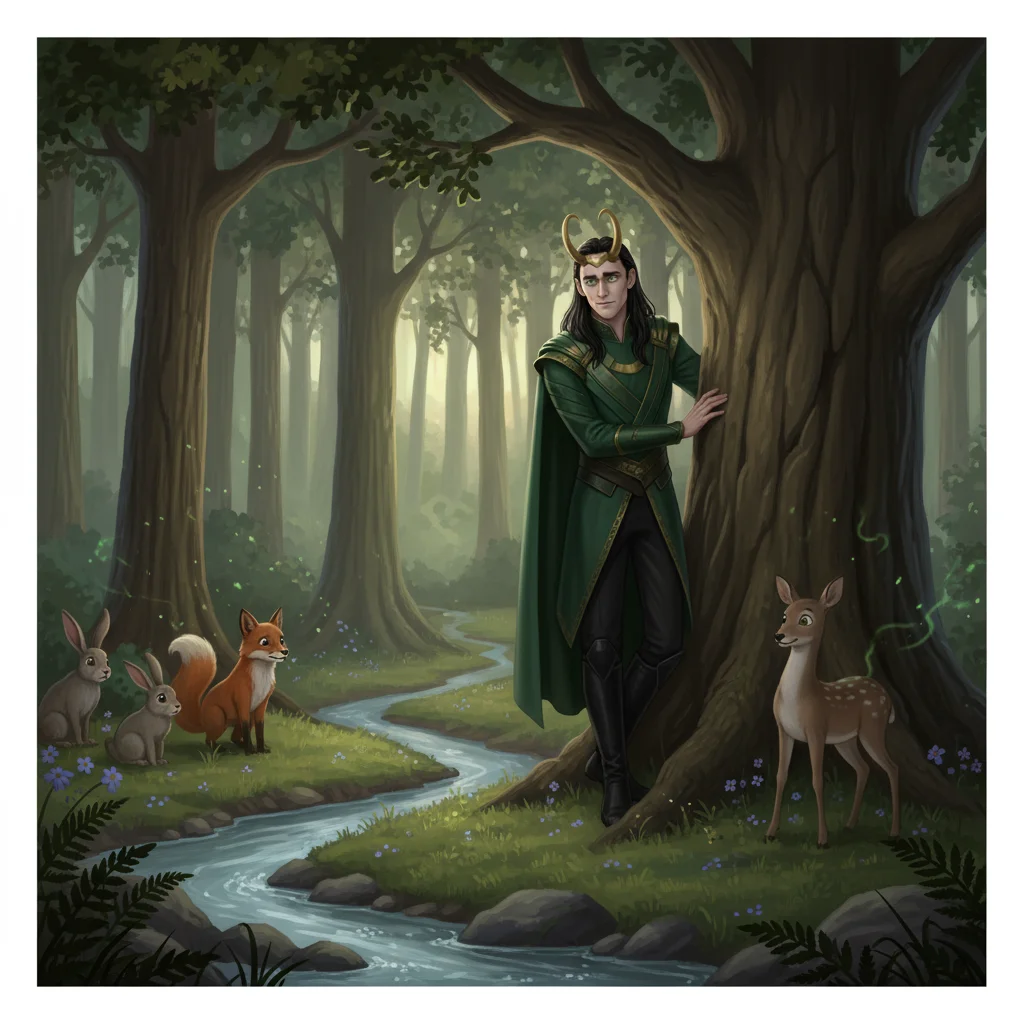 Illustration for: Loki Observes