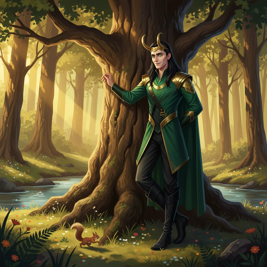 Illustration for: Forest Peace