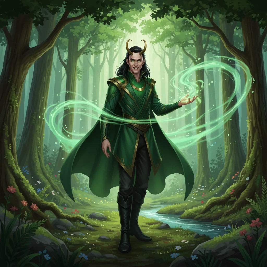 Illustration for: The Voice-Swap Spell