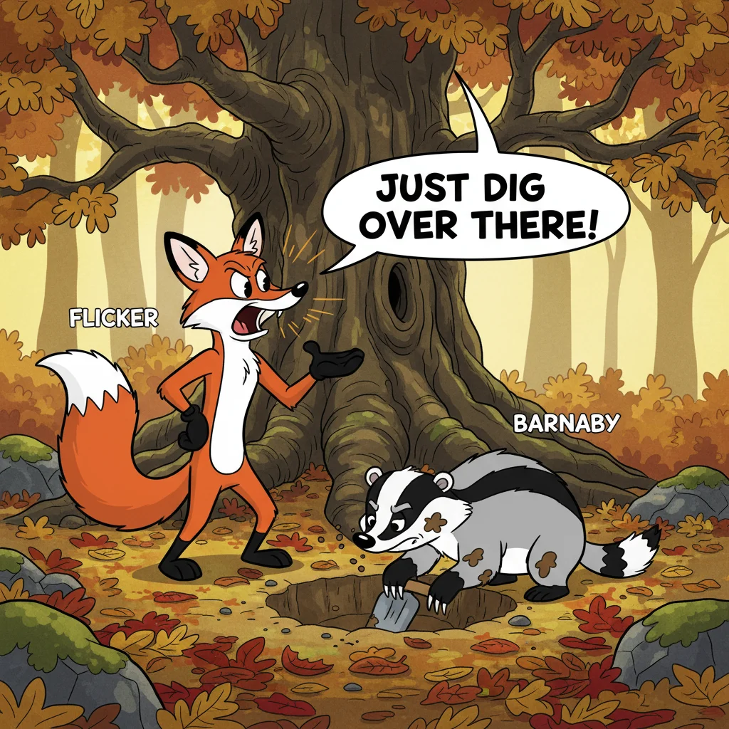 Illustration for: Flicker's Constant Advice