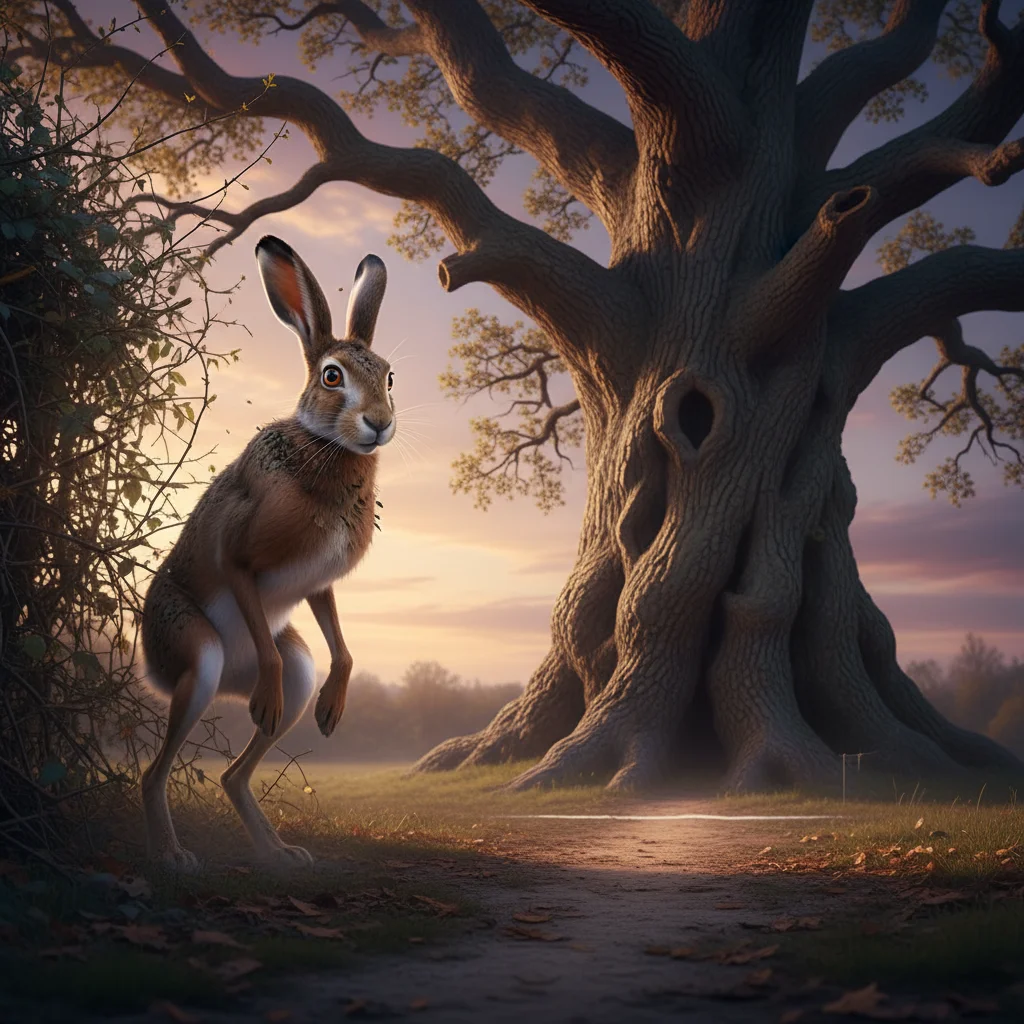 Illustration for: The Great Oak in Sight