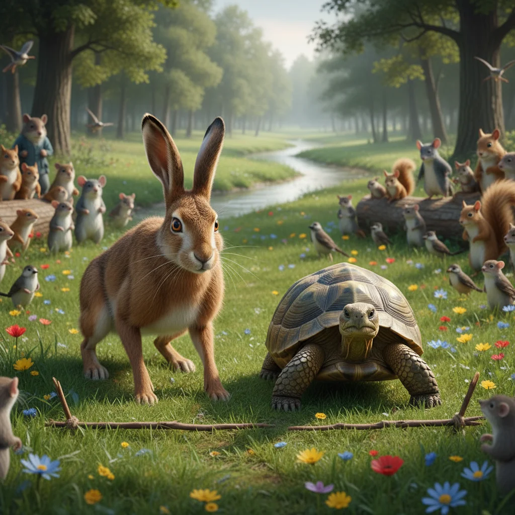 Illustration for: The Race is On!