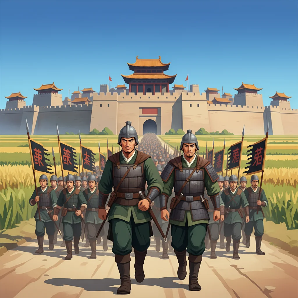 Illustration for: Marching on Chang'an