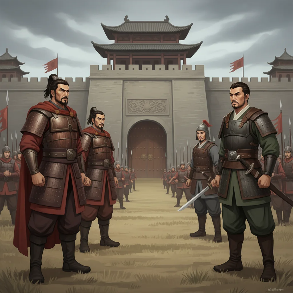 Illustration for: A Standoff at the Walls