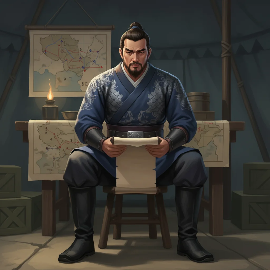 Illustration for: Cao Cao's Sad News