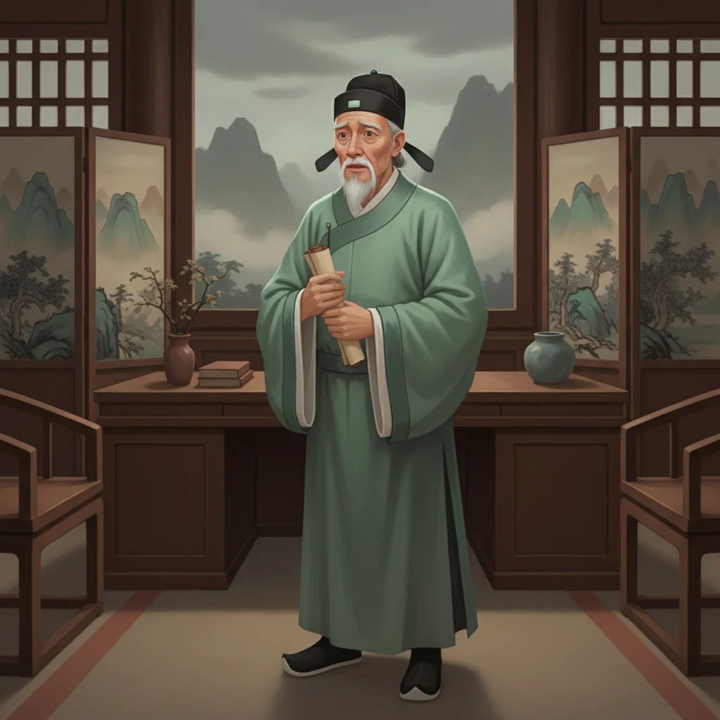 Illustration for: Tao Qian Seeks Help