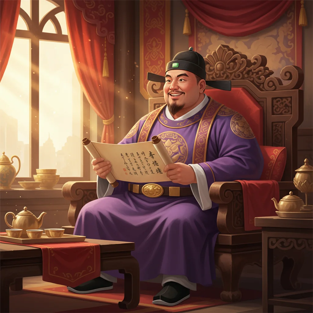 Illustration for: Dong Zhuo's Invitation