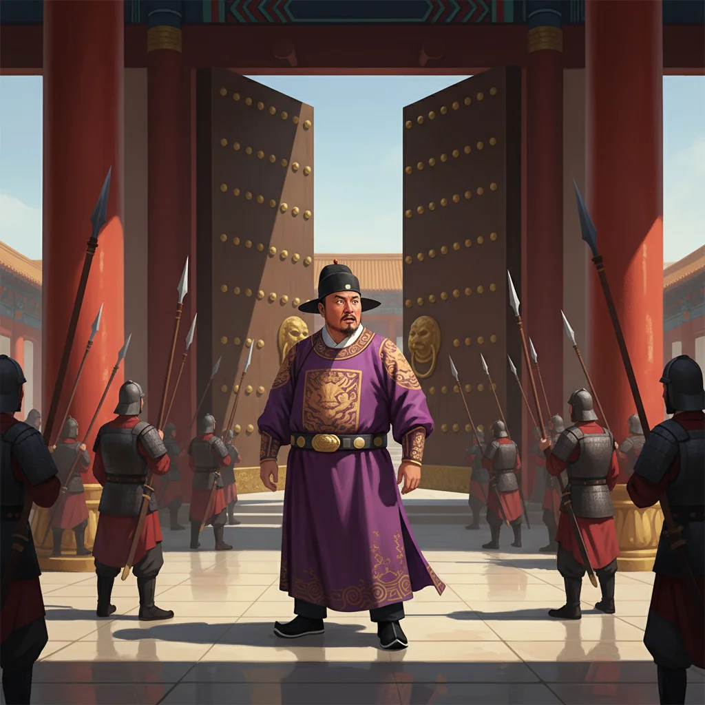 Illustration for: A Palace Ambush