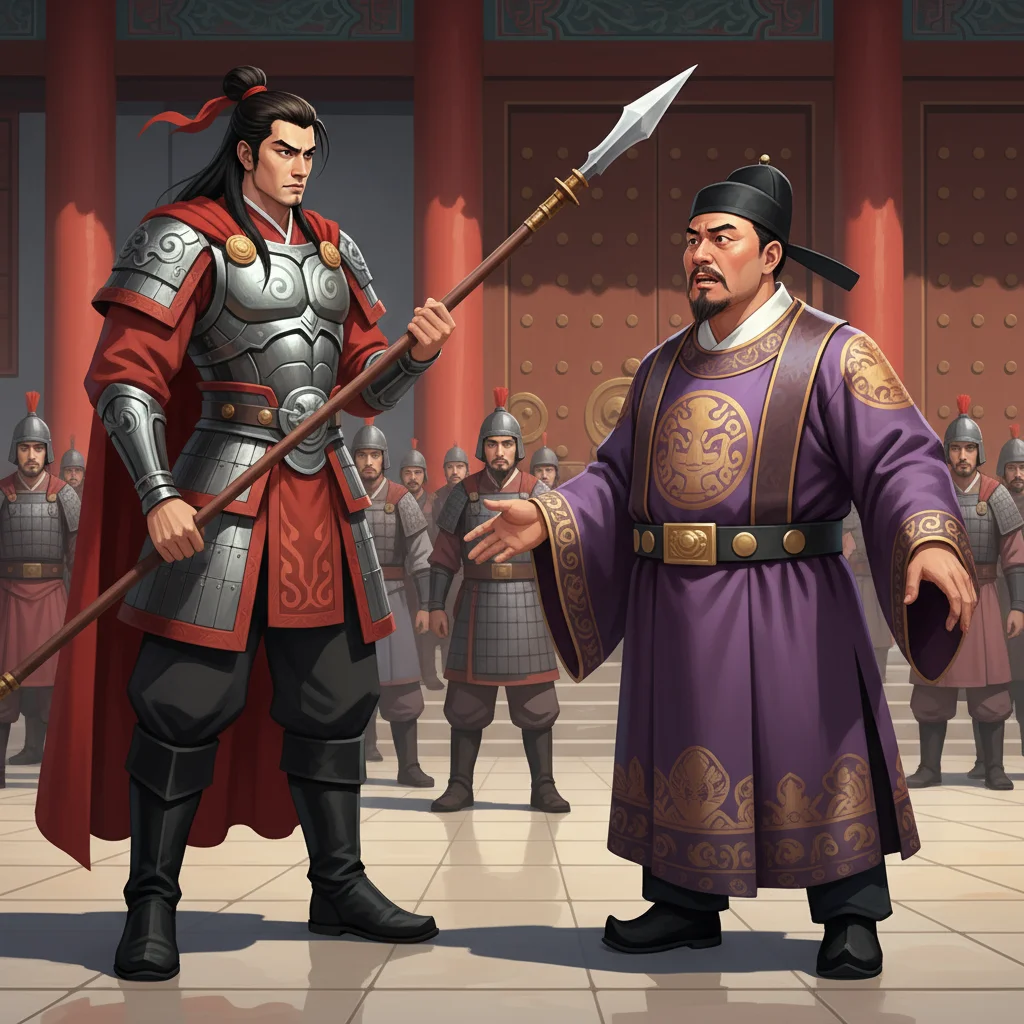 Illustration for: Lü Bu's Confrontation