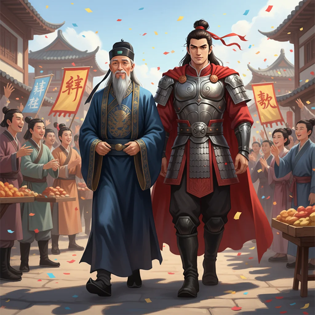 Illustration for: Joyful Streets of Chang'an