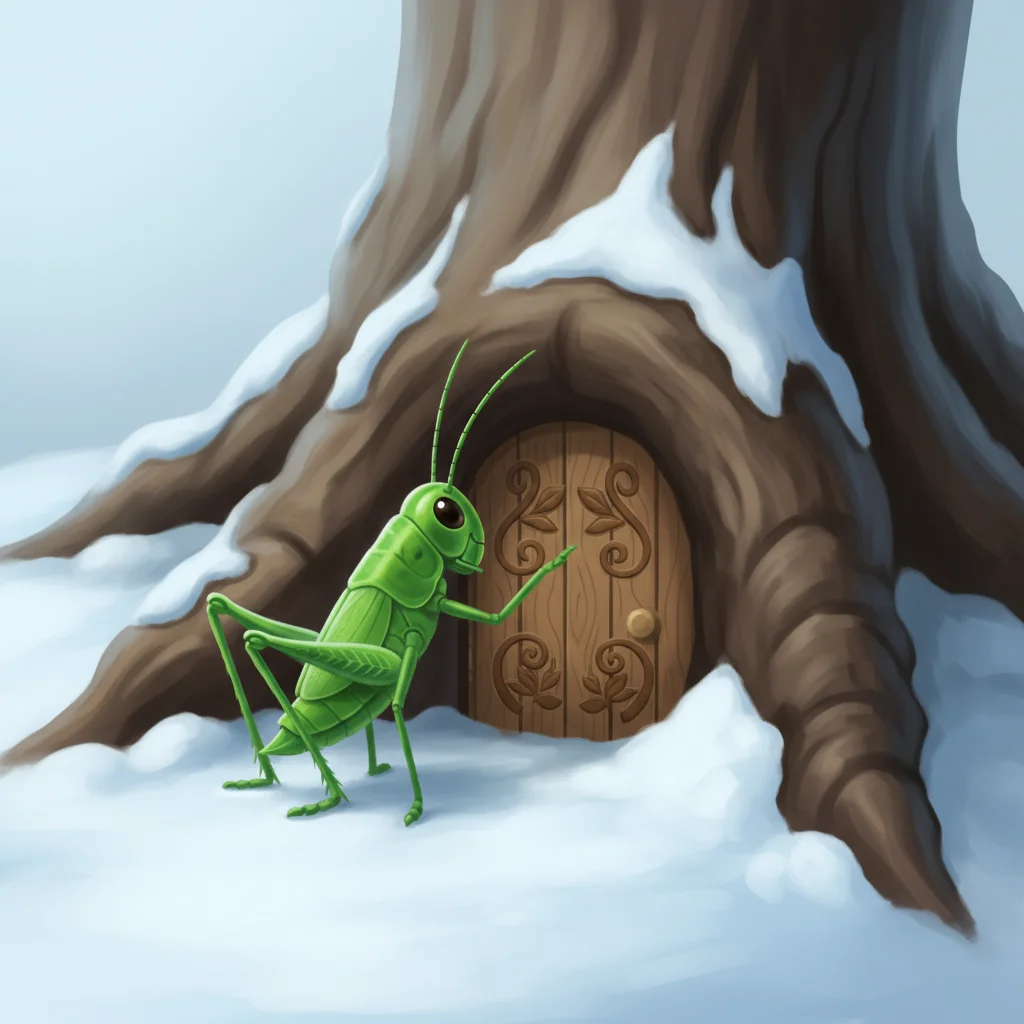 Illustration for: A Weak Knock