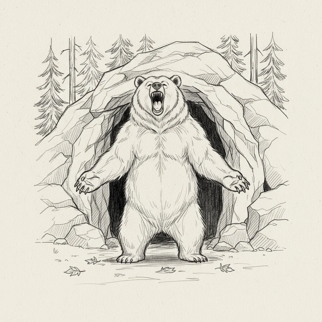 Illustration for: Boris the Enormous Bear