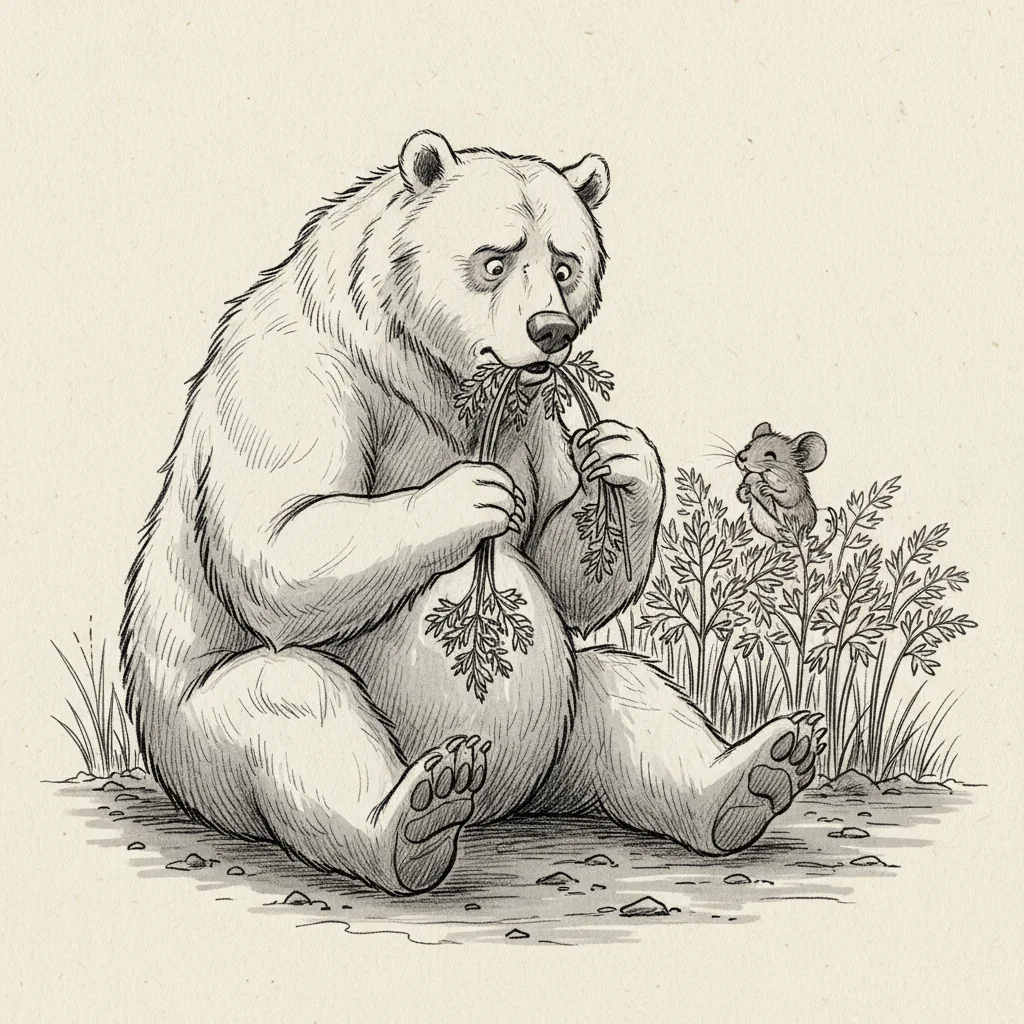 Illustration for: The Carrot Harvest