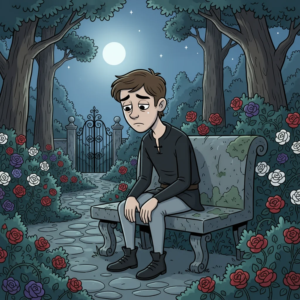 Illustration for: The Student's Sorrow