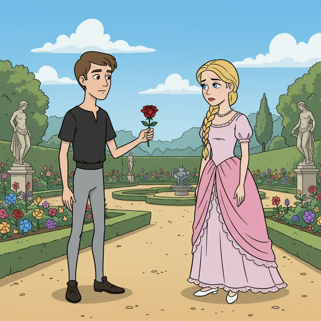 Illustration for: The Girl's Rejection