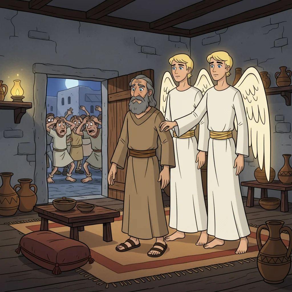 Illustration for: The Angels' Warning