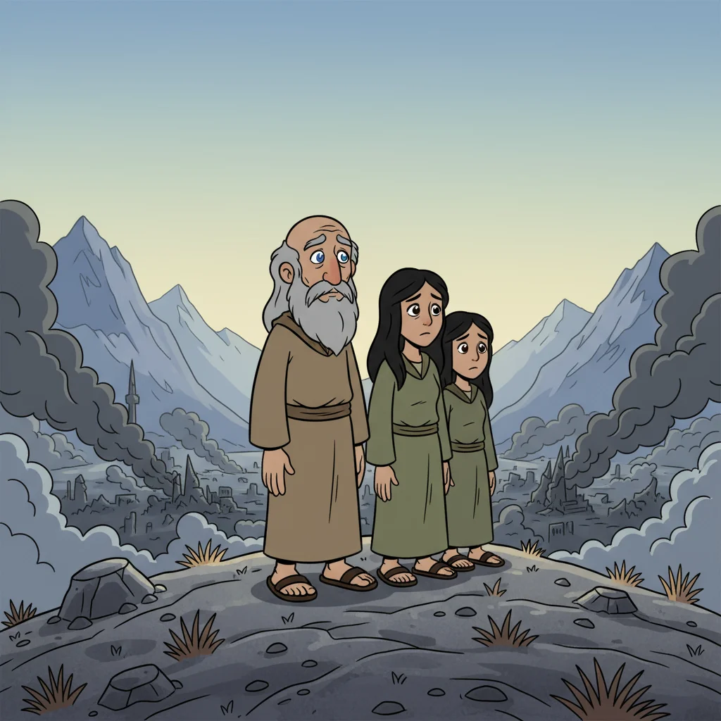 Illustration for: A Desolate Land