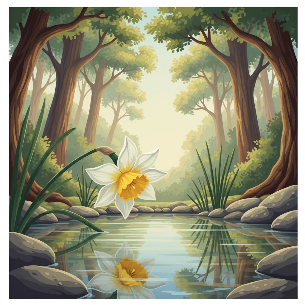 Illustration for: The Flower Blooms