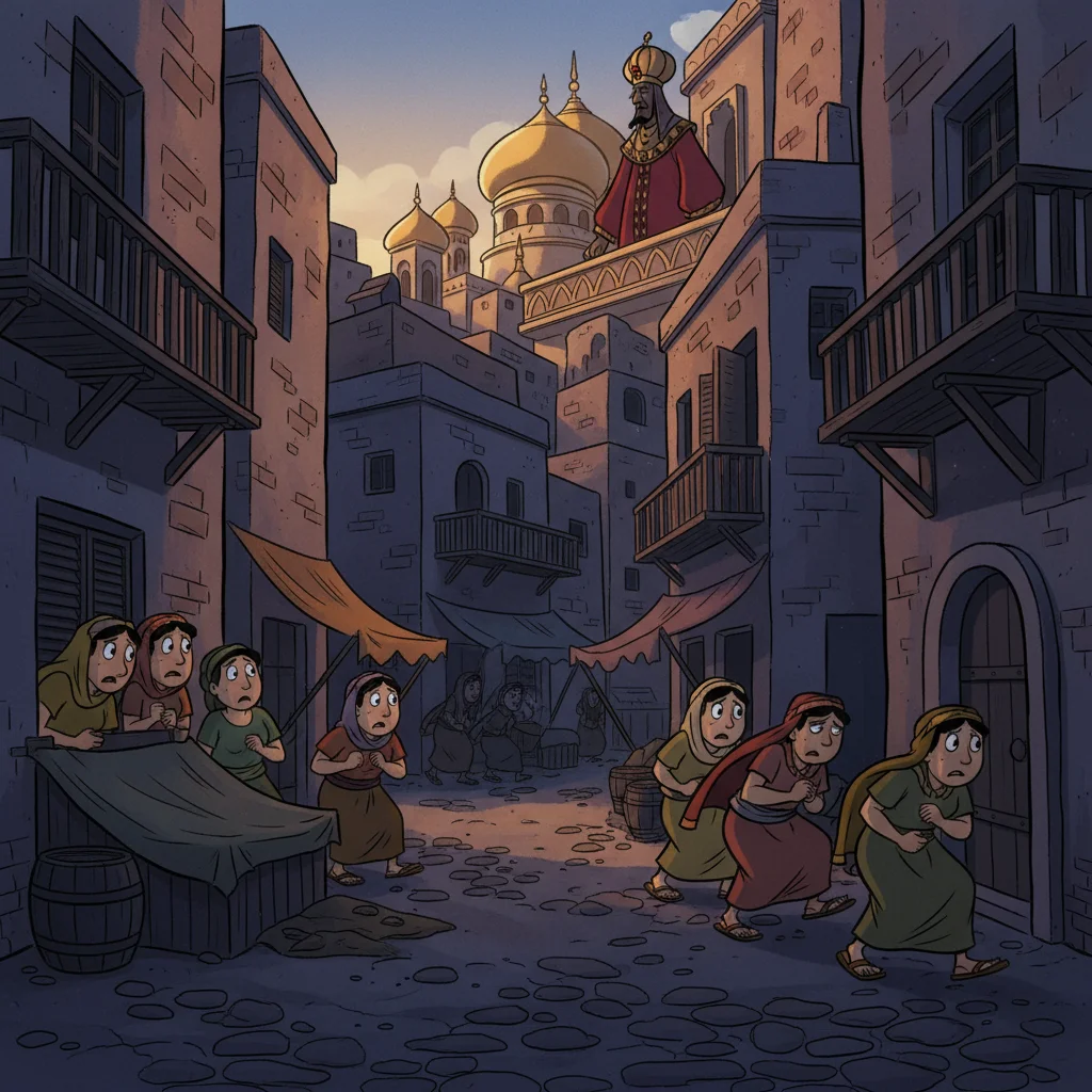 Illustration for: A Kingdom in Fear