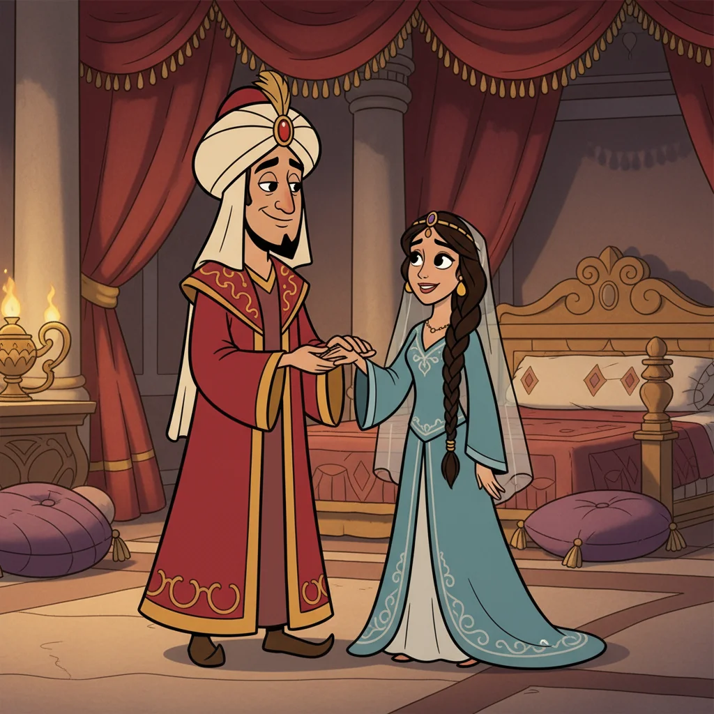 Illustration for: The King's Heart Changes