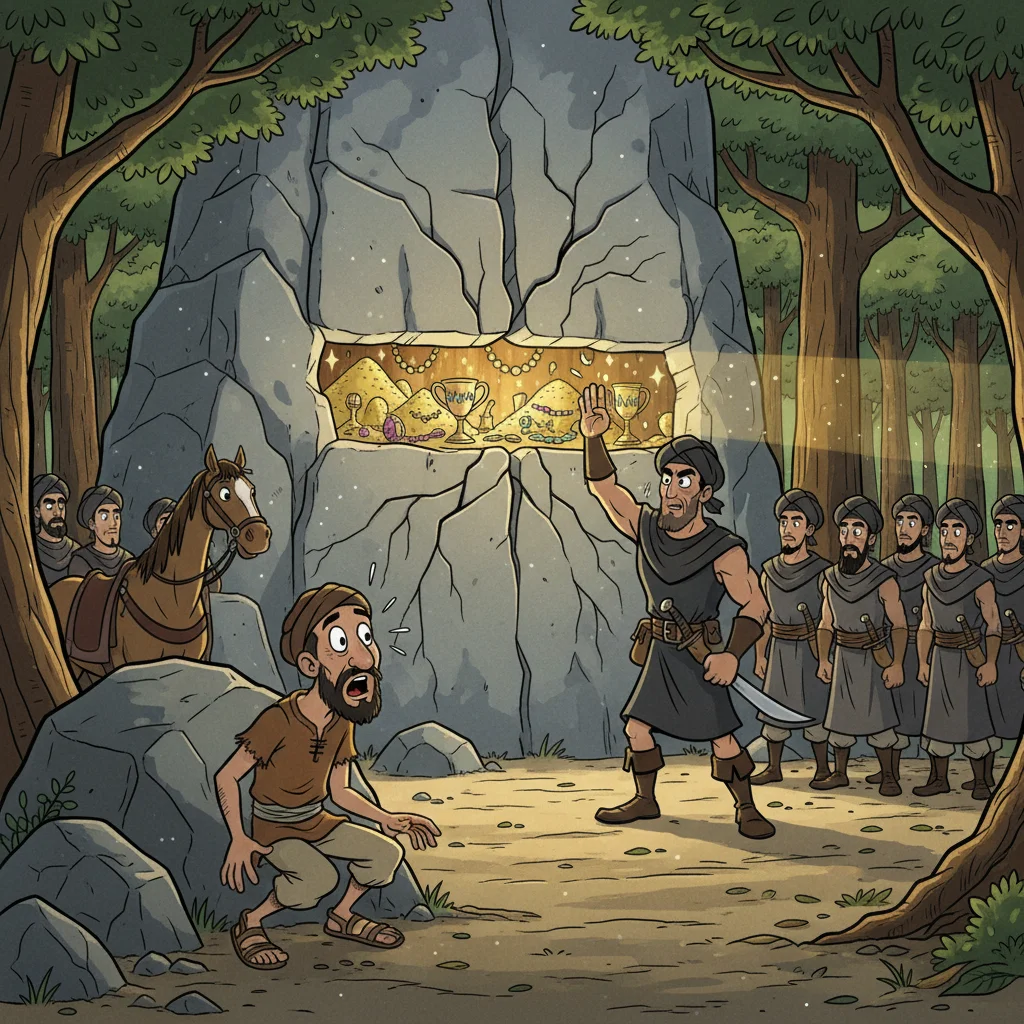 Illustration for: The Thieves' Secret