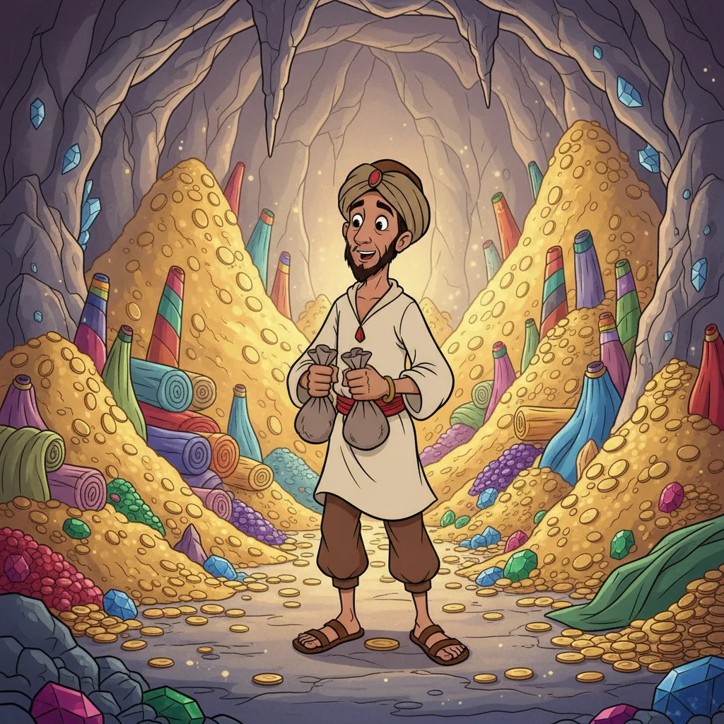 Illustration for: Inside the Treasure Cave