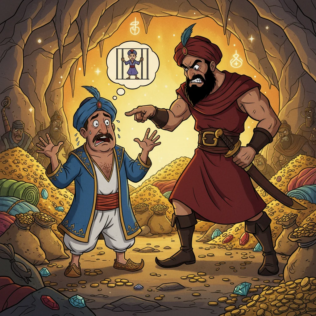 Illustration for: Kassim's Unfortunate End