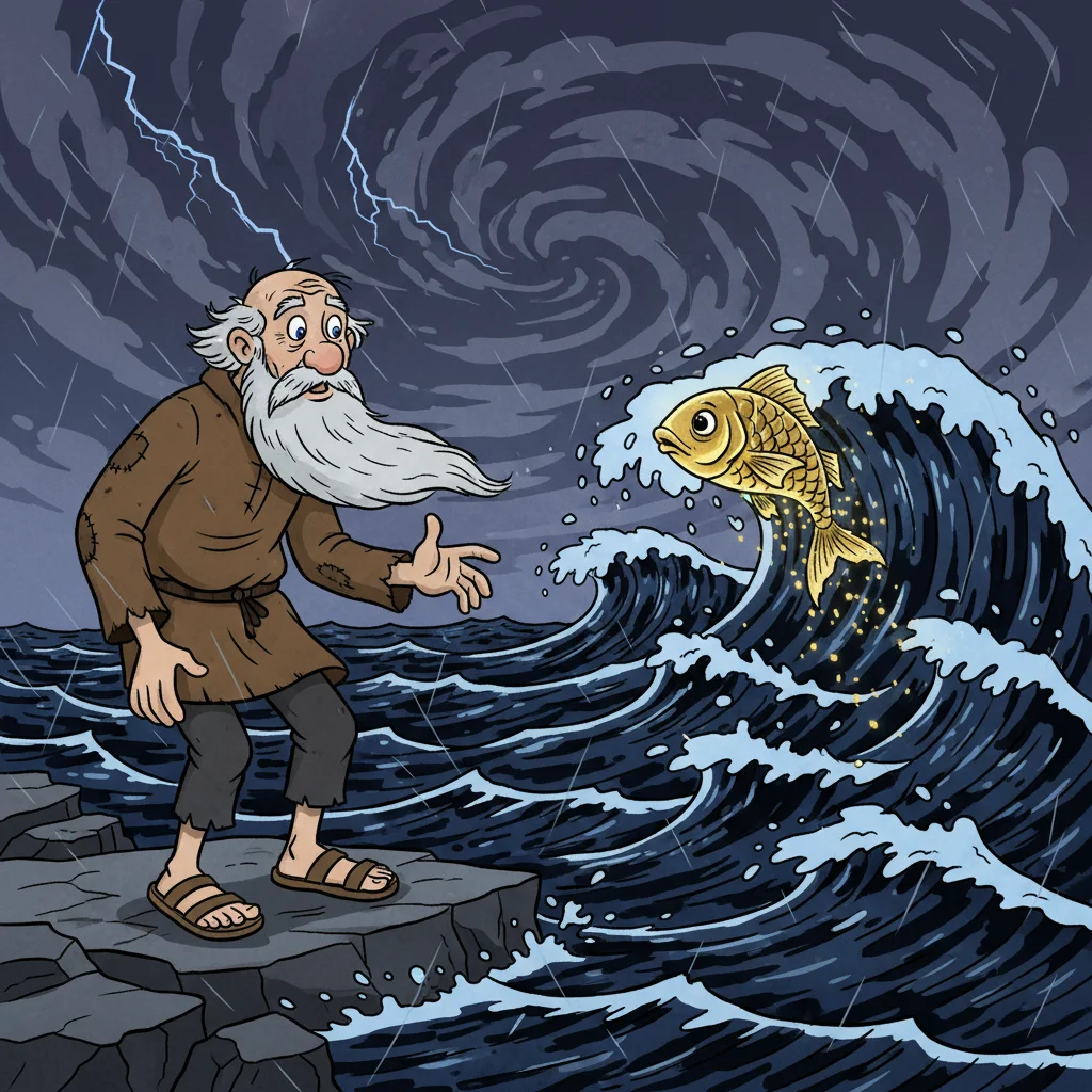 Illustration for: The Fish Disappears