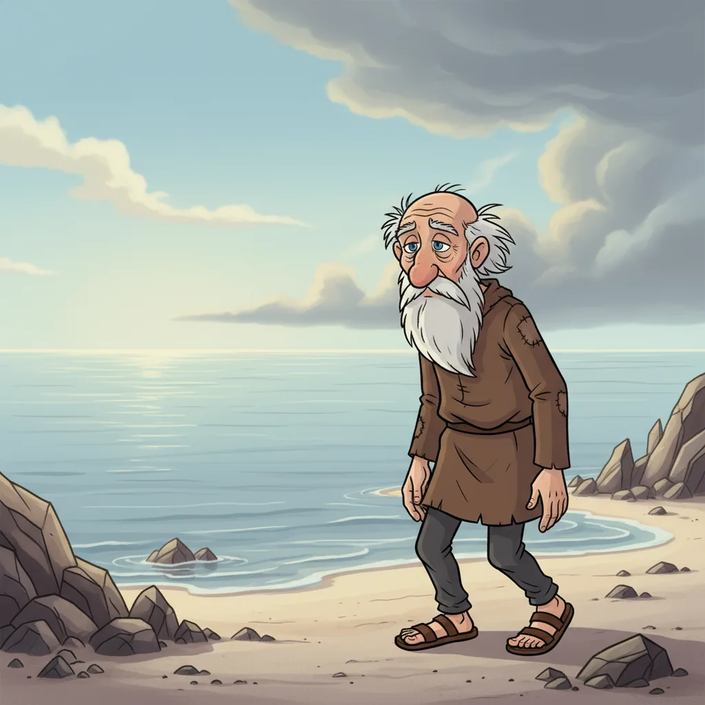 Illustration for: Silence on the Shore