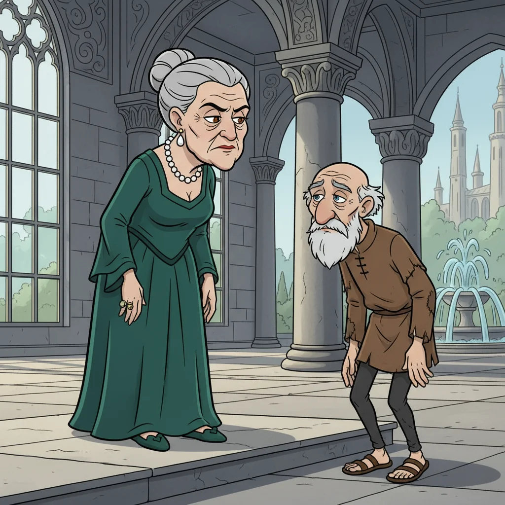 Illustration for: The Palace and Disdain