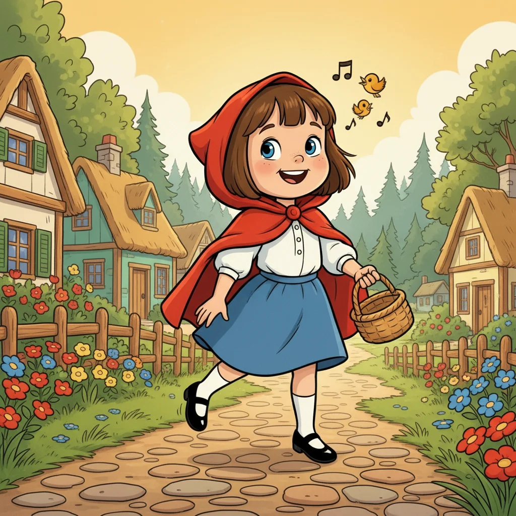 Illustration for: A Sunny Morning Walk