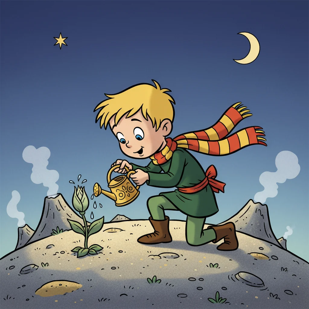 Illustration for: A Strange New Bud