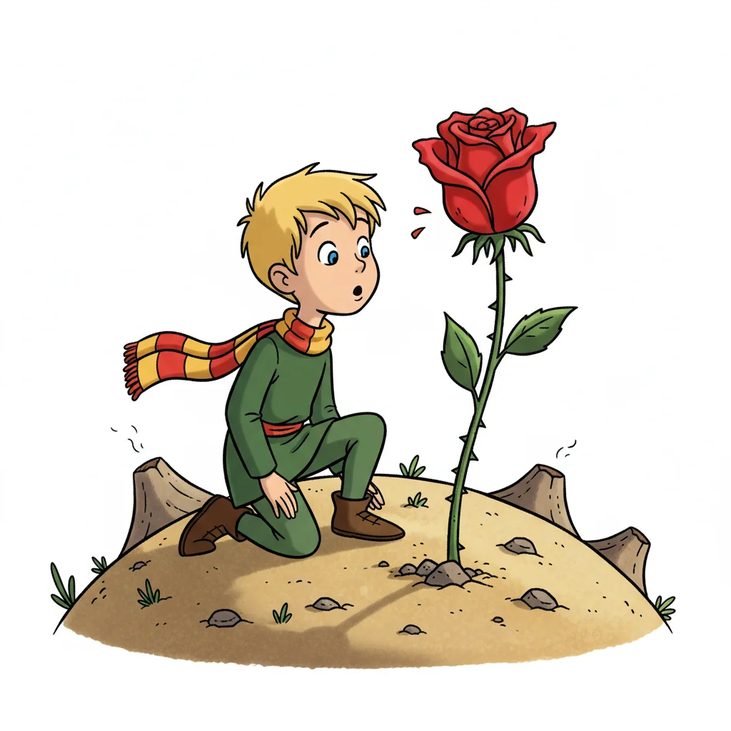 Illustration for: The Rose Awakens