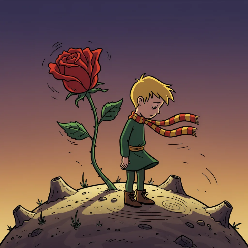 Illustration for: A Painful Silence